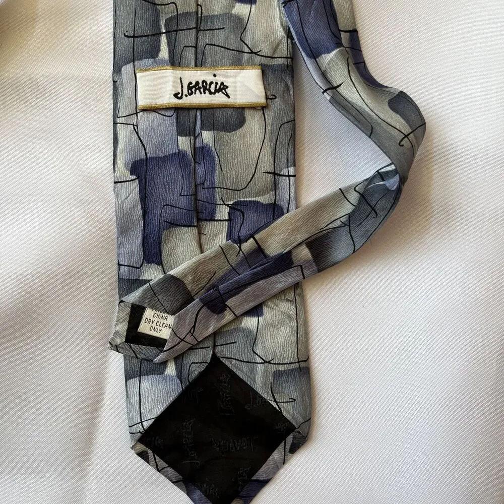 J Garcia Silk Ties Lot of 3 Abstract Patterns